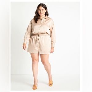 Eloquii satin romper